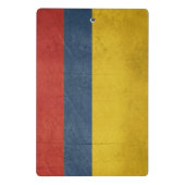 国のグランジな主権国の旗の ミニクリップボード (裏面)