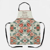 国のコテージフローラのカスタマイズ エプロン (正面)
