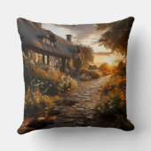 国のコテージ クッション (裏面)