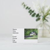 国のコテージ 名刺 (スタンド正面)