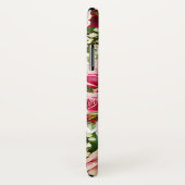 国のシックなピンクの赤い緑のヴィンテージの花柄 Case-Mate iPhoneケース (裏面/右)