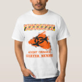 国のスポーツマンのクラブ代理店のオレンジのベトナム Tシャツ (正面)