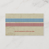 国のチャームの名刺 名刺 (裏面)