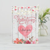 国のチャーム:ハッピーバレンタインデー、私はあなたを愛 シーズンカード (スタンド正面)