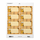 国のハニーラベル ラベル (フルシート)