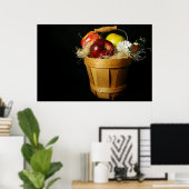 国のバスケット ポスター (ホームオフィス)