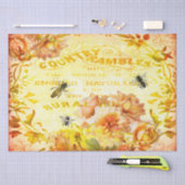 国のバラとミツバチの分離 薄葉紙 (クラフト)