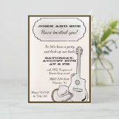 国のパーティーテーマ招待状-帽子の取得 招待状 (スタンド正面)