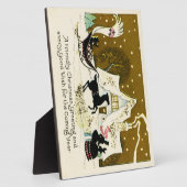 国のビクトリアンクリスマス フォトプラーク (側面)