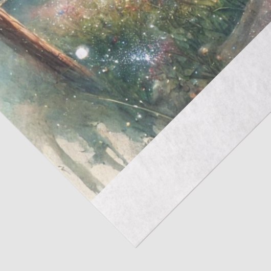 国のファンタジー馬と少女のデコページ 薄葉紙 (詳細)