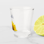 国のフローラパーソナライズされた  ショットグラス (右)