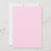 国のブライダルシャワーの招待状 招待状 (裏面)