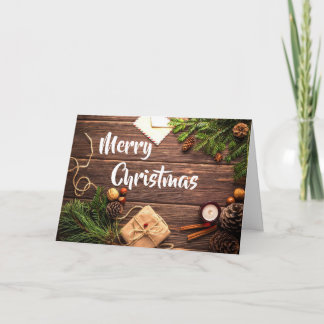 国のメリークリスマスグリーティングカード シーズンカード