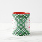 国のメリークリスマスヴィンテージスタイルギフト マグカップ (中央)