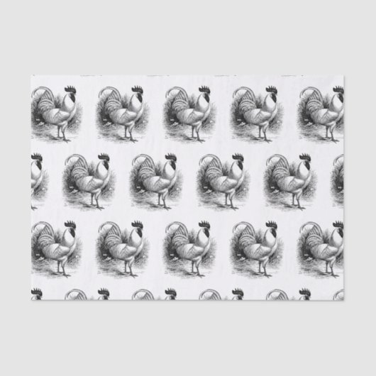 国のヴィンテージタイル張りのロングパーティー組織 薄葉紙 (正面)