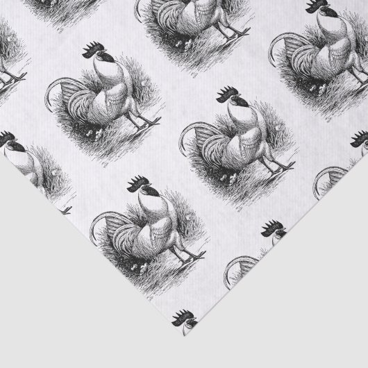 国のヴィンテージタイル張りのロングパーティー組織 薄葉紙 (詳細)