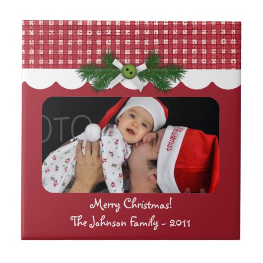 国の休日の写真のタイル タイル (正面)