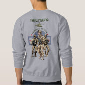 国の保護者 | メンズ スウェットシャツ (裏面)