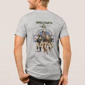 国の保護者 | メンズ トライブレンドＴシャツ (裏面)