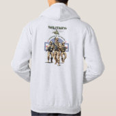 国の保護者 | メンズ パーカ (裏面)