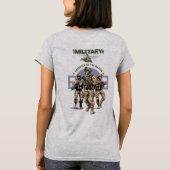 国の保護者 | レディース Tシャツ (裏面)