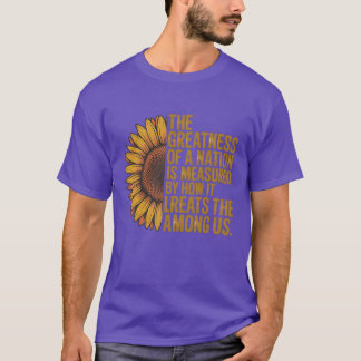国の偉大さはTRで測られる Tシャツ