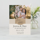 国の写真の保存日付 セーブザデート (スタンド正面)