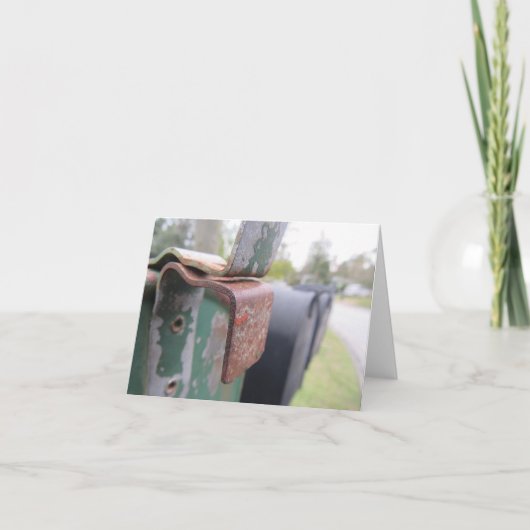 国の写真ノートカード ノートカード (正面)