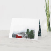 国の冬，クリスマスカード シーズンカード (裏面)