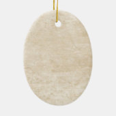 国の初期のストッキング セラミックオーナメント (裏面)