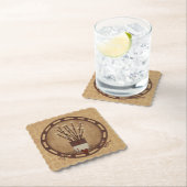 国の初期の明るい枝 ペーパーコースター (インサイチュ)