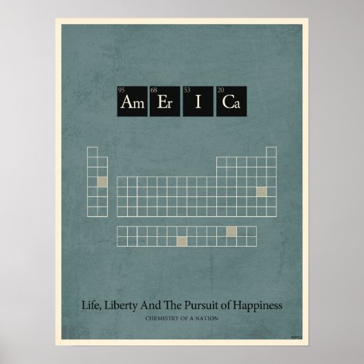 国の化学 ポスター (正面)