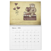 国の単にカレンダー カレンダー (2月 2026)