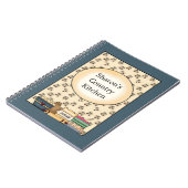 国の台所青のノート ノートブック (左側)