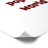 国の司法制度に問題がある ポスター (角)