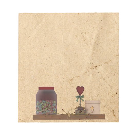 国の基本要素メモ帳 ノートパッド (正面)