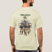 国の守り神 | 成人向け Tシャツ (裏面)