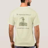 国の庭のダンサー Tシャツ (裏面)