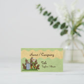 国の庭師 名刺 (スタンド正面)