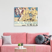 国の必要に応える陸上の少女|過去記事 キャンバスプリント (インサイチュ (リビング))