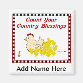 国の恵み マグネット (正面)