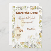 国の日付フローラの保存 セーブザデート (正面/裏面)