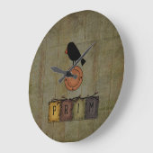 国の時計 ラージ壁時計 (傾斜)