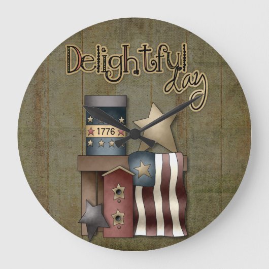 国の時計 ラージ壁時計 (正面)