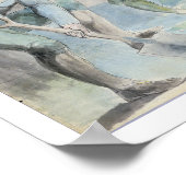 「国の書教会の庭での哀歌」、デザイン1 ポスター (角)