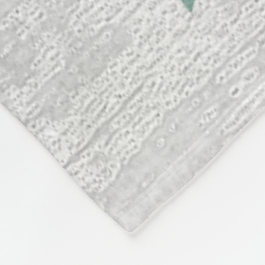 国の木製の素朴な冬花の居心地のよい家族のギフト フリースブランケット (角)