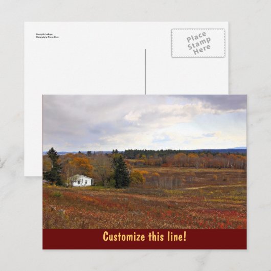 国の横 ポストカード (正面/裏面)