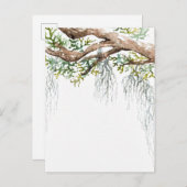 国の水の色の低い招待 インビテーションポストカード (正面/裏面)