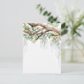 国の水の色の低い招待 インビテーションポストカード (スタンド正面)