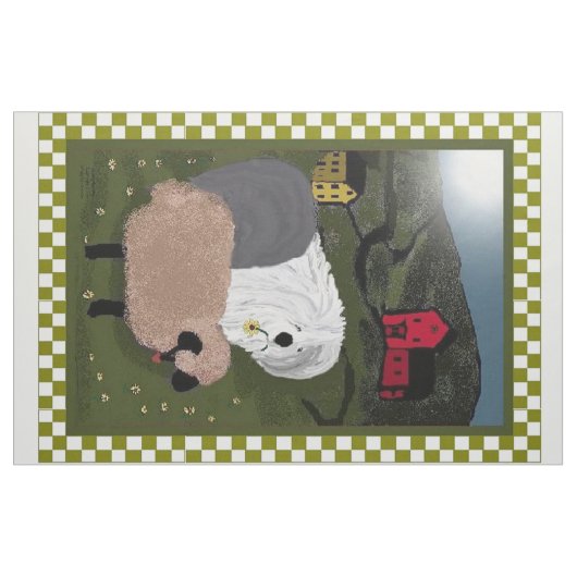 国の牧羊犬 ファブリック (ヤード)